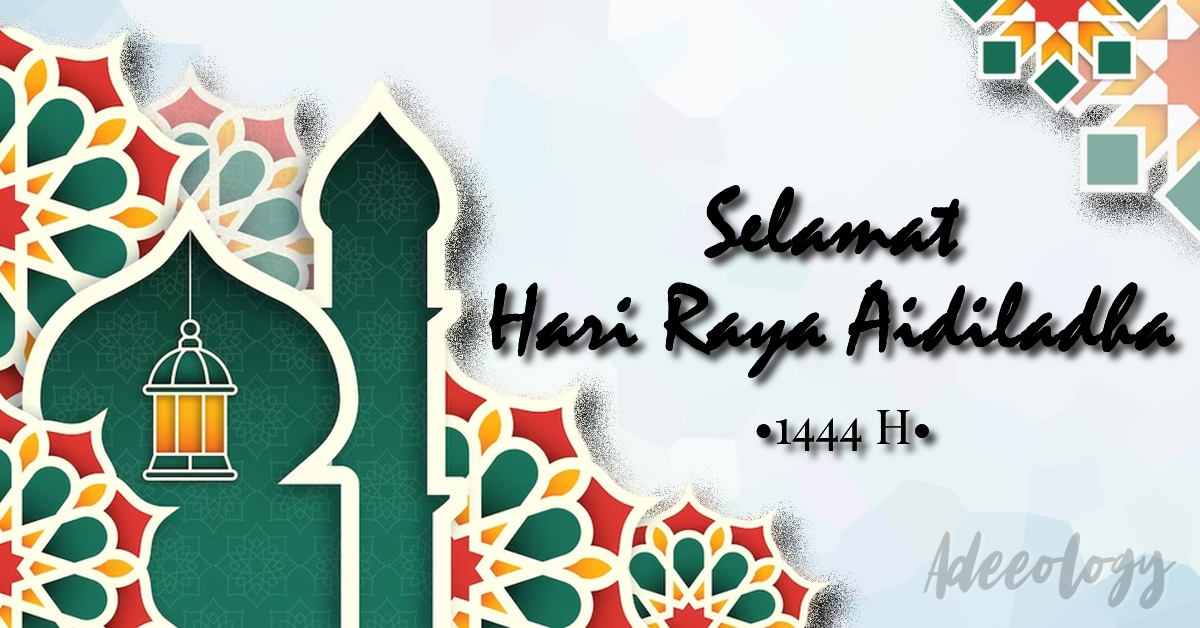 Poster Hari Raya Aidiladha 1444H, 2023M