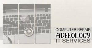 Featured image for computer repair advertisement.